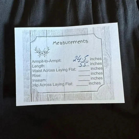 ABLE Jane Long Sleeve Cotton Minimalist Bohemian Maxi Dress  Black SZ XL #2017 - Picture 9 of 16